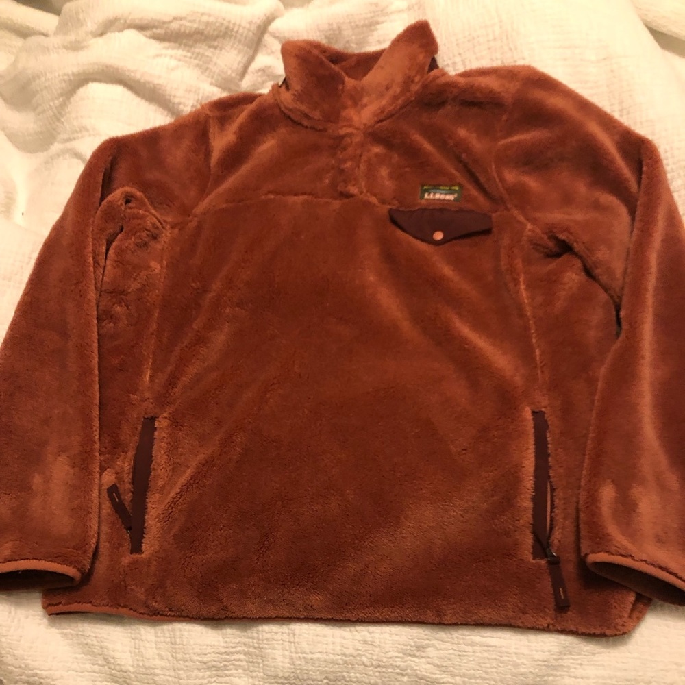 L.L.Bean Hi-Pile Fleece Pullover